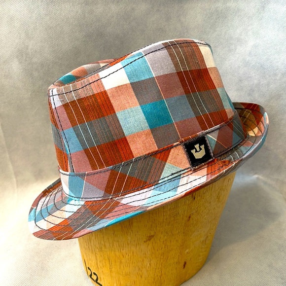 Goorin Bros Other - Goorin Brothers Plaid Fedora Size Medium